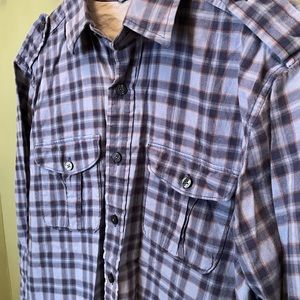 Men’s Timberland long sleeve flannel shirt - size M